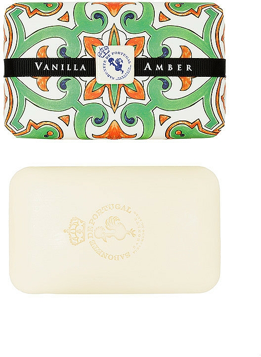 Naturalne mydło z olejem konopnym - Castelbel Tile Vanilla & Amber Soap — Zdjęcie N1