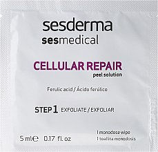 Domowa pielęgnacja przeciw fotostarzeniu - SesDerma Laboratories Sesmedical Cellular Repair (cr 15 ml + cr 30 ml + 5 x wipes 5 ml) — Zdjęcie N4