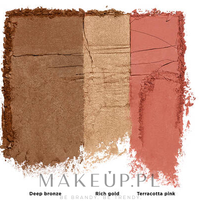 Paleta do konturowania twarzy - Urban Decay Stay Naked Threesome Blush Bronzer & Highlighter — Zdjęcie Fly