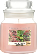 Świeca zapachowa w słoiku - Yankee Candle Tranquil Garden Candle — Zdjęcie N1