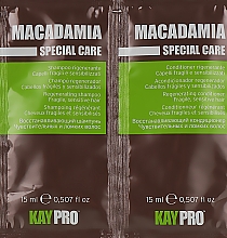 Zestaw - KayPro Special Care Macadamia (shmp/15ml + h/cond/15ml) — Zdjęcie N1