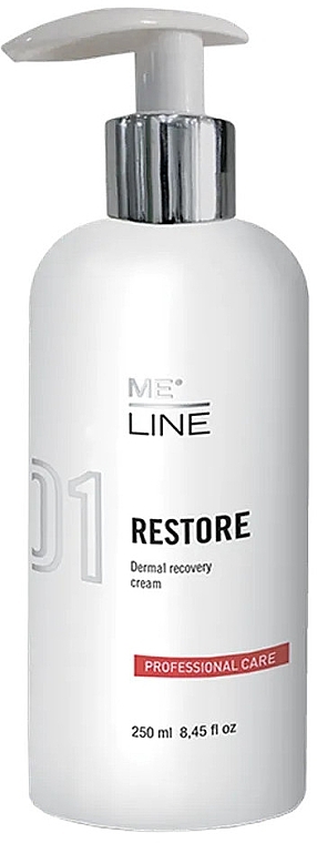 Krem-emolient do regeneracji skóry po profesjonalnej terapii depigmentacyjnej - Me Line 01 Restore Dermal Recovery Cream Professional Care — Zdjęcie N1