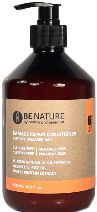 Odżywka do włosów zniszczonych - Beetre BeNature Damage Repair Conditioner — Zdjęcie N1