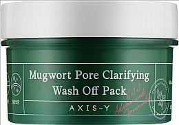 Kup Maska glinkowa do cery problematycznej - Axis-Y Mugwort Pore Clarifying Wash Off Pack