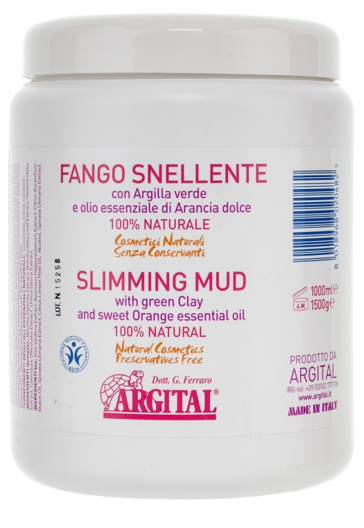 Odchudzające błoto kosmetyczne - Argital Fango Snellente