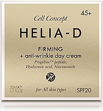 Przeciwzmarszczkowy krem do twarzy na dzień, 45+ - Helia-D Cell Concept Cream — Zdjęcie N3