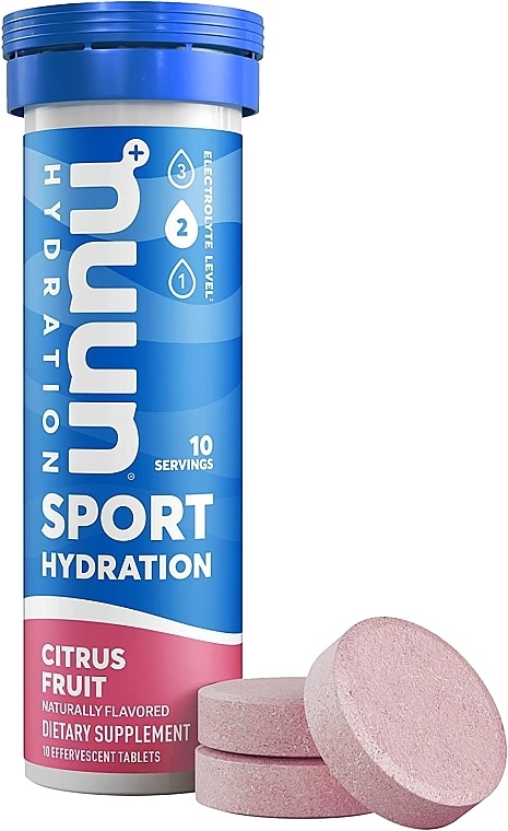 Napój elektrolitowy, owoce cytrusowe - Nuun Sport Hydration Citrus Fruit — Zdjęcie N2