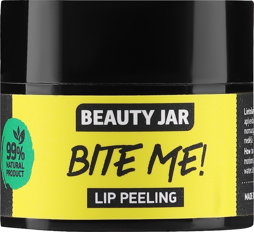 Peeling do ust z olejem kokosowym i masłem shea - Beauty Jar Bete Me Lip Peeling