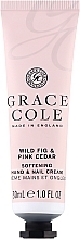 Kup Krem do rąk i paznokci Figa i cedr - Grace Cole Wild Fig & Pink Cedar Hand & Nail Cream