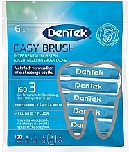 Kup Szczoteczki międzyzębowe, 0,6 mm, 6 szt. - DenTek Easy Brush 