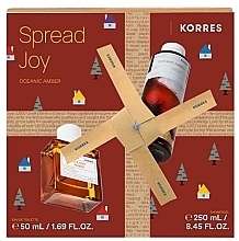 Korres Oceanic Amber Spread Joy - Zestaw (edt/50ml + sh/gel/250ml) — Zdjęcie N2