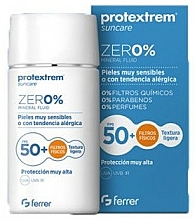 Kup Płyn do opalania - Protextrem Zero% Mineral Fluid Fps 50+