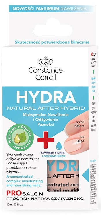 Program naprawczy paznokci - Constance Carroll Nail Care Hydra Natural After Hybrid — Zdjęcie N1