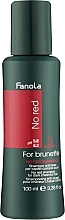 Szampon do brązowych włosów redukujący czerwone odcienie - Fanola No Red Shampoo — Zdjęcie N1