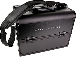 Etui na kosmetyki, czarne - MAKEUP Store Make Up Case Pro Black — Zdjęcie N3