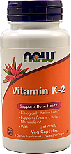 Witamina K-2 na mocne kości - Now Foods Vitamin K-2 100 mcg — Zdjęcie N1