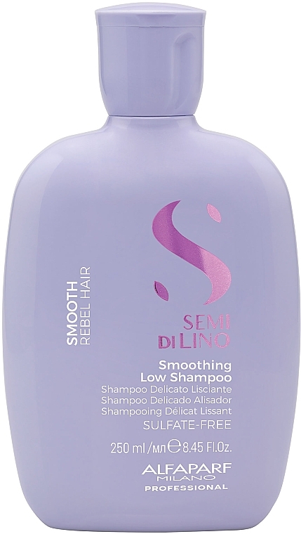 Wygładzający szampon do włosów - Alfaparf Semi di Lino Smooth Smoothing Shampoo — Zdjęcie N1