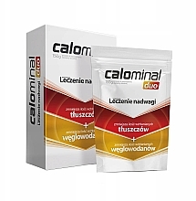 Suplement diety na odchudzanie (w proszku) - Aflofarm Calominal Duo — Zdjęcie N1