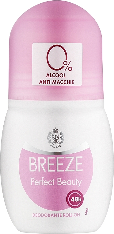 Breeze Perfect Beauty Deo Roll-On 50 48h - Dezodorant w kulce  — Zdjęcie N1