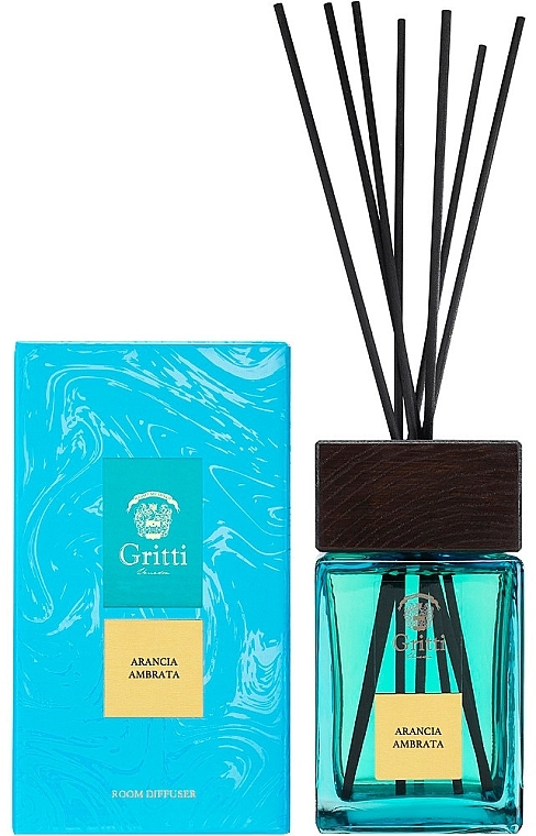 Dr. Gritti Arancia Ambrata Room Diffuser - Dyfuzor zapachowy — Zdjęcie N1