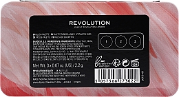 Paleta różów do policzków - Makeup Revolution Flamingo Mini Trio Blush Palette Oh My Blush — Zdjęcie N3