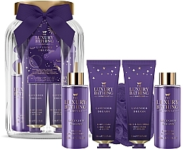 Zestaw, 5 produktów - Grace Cole The Luxury Bathing Lavender Dreams Silent Night — Zdjęcie N1