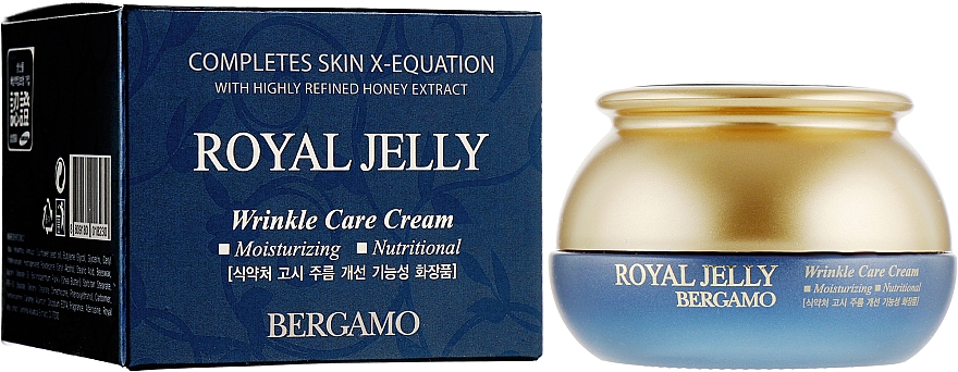 Odmładzający krem ​​do twarzy - Bergamo Royal Jelly Wrinkle Care Cream