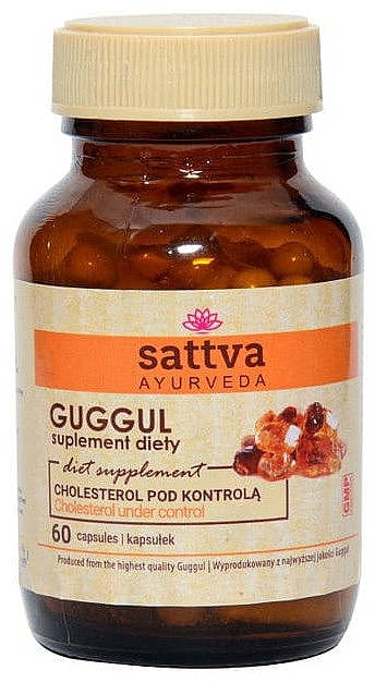 Suplement diety - Sattva Ayurveda Guggul Extract Supplement  — Zdjęcie N1