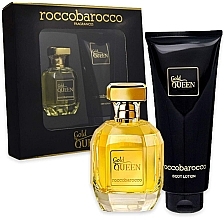 Roccobarocco Gold Queen - Zestaw (edp/100ml + b/lot/200ml) — Zdjęcie N1