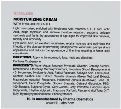 Nawilżający krem do twarzy - Holy Land Cosmetics Vitalise Moisturizer Cream — Zdjęcie N3