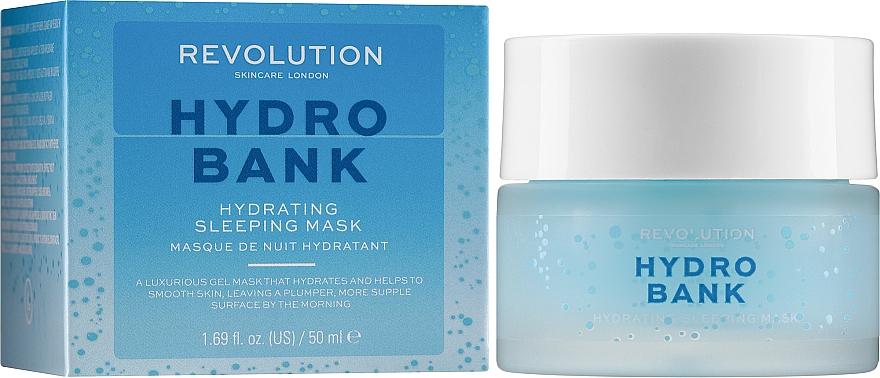 Nawilżająca maska ​​na noc - Revolution Skincare Hydrating Night Mask — Zdjęcie N2