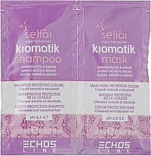 Kup Zestaw - Echosline Seliar Kromatik Set (sh/15ml + mask/15ml)