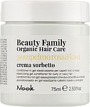 Odżywka-żel do włosów kręconych i falowanych - Nook Beauty Family Organic Hair Care Cond — Zdjęcie N1