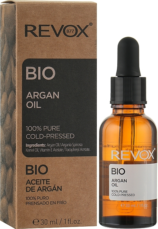 Olej arganowy - Revox Bio Argan Oil 100% Pure — Zdjęcie N2
