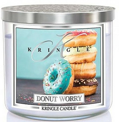 Świeca zapachowa w szkle - Kringle Candle Donut Worry — Zdjęcie N1