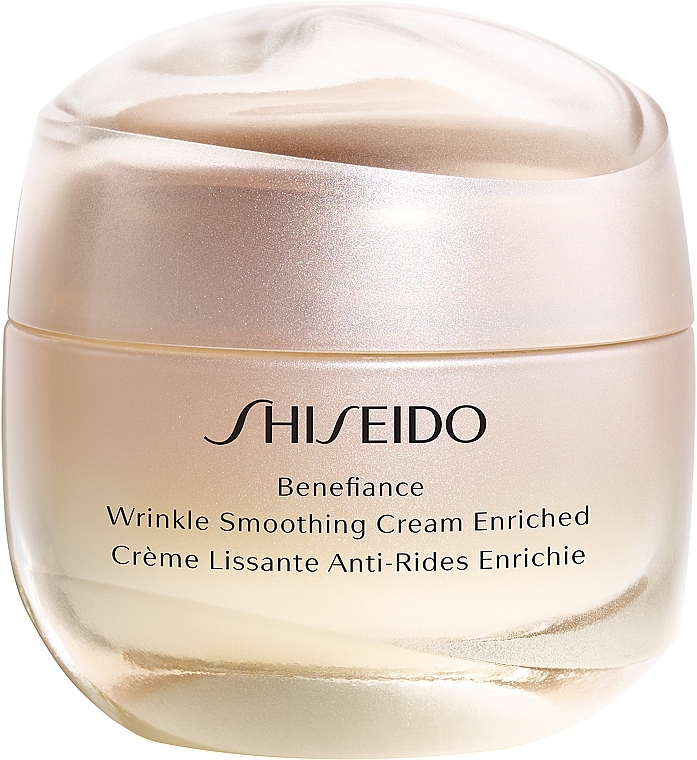 Przeciwzmarszczkowy krem na dzień i na noc do skóry suchej - Shiseido Benefiance Wrinkle Smoothing Cream Enriched — Zdjęcie N1