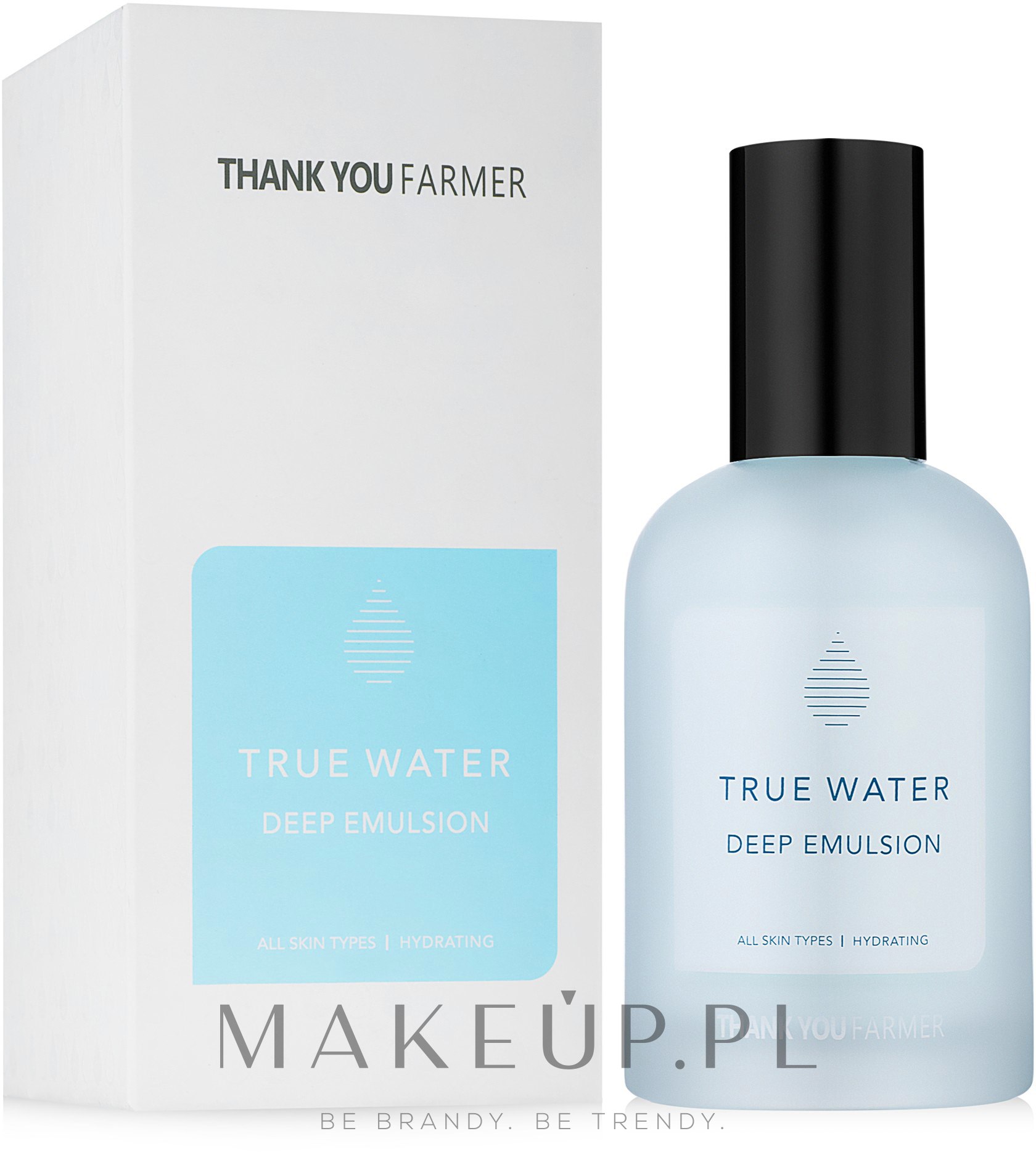 Głęboko nawilżająca emulsja do twarzy - Thank You Farmer True Water Deep Emulsion — Zdjęcie 130 ml