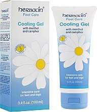 Kup Żel chłodzący do stóp z mentolem i kamforą - Herbacin Foot Care Cooling Gel