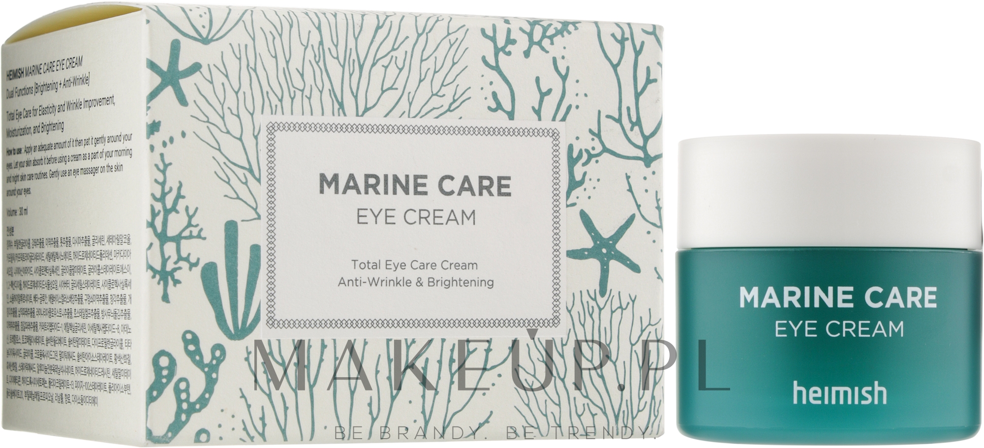 Ujędrniający krem pod oczy - Heimish Marine Care Eye Cream — Zdjęcie 30 ml