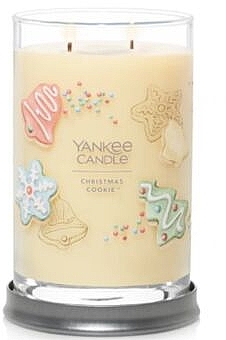 Świeca zapachowa w szkle Christmas Cookie, 2 knoty - Yankee Candle Singnature — Zdjęcie N1