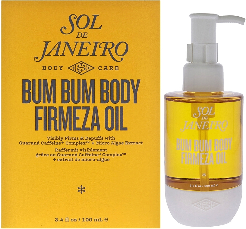 Ujędrniający olejek do ciała - Sol de Janeiro Bum Bum Firmeza Firming & Debloating — Zdjęcie N1