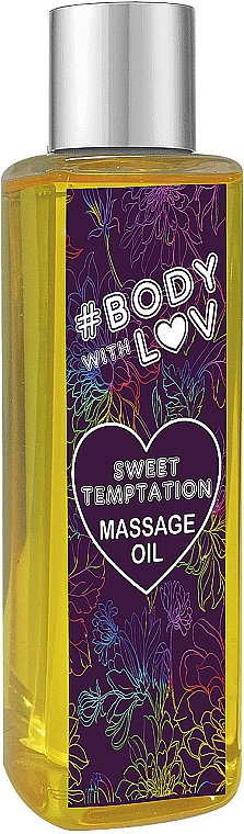 Olejek do masażu Sweet Temptation - New Anna Cosmetics Body With Luv Massage Oil Sweet Temptation — Zdjęcie N1