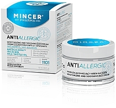Nawilżająco-kojący krem do twarzy na dzień - Mincer Pharma Anti Allergic N°1101 — Zdjęcie N1
