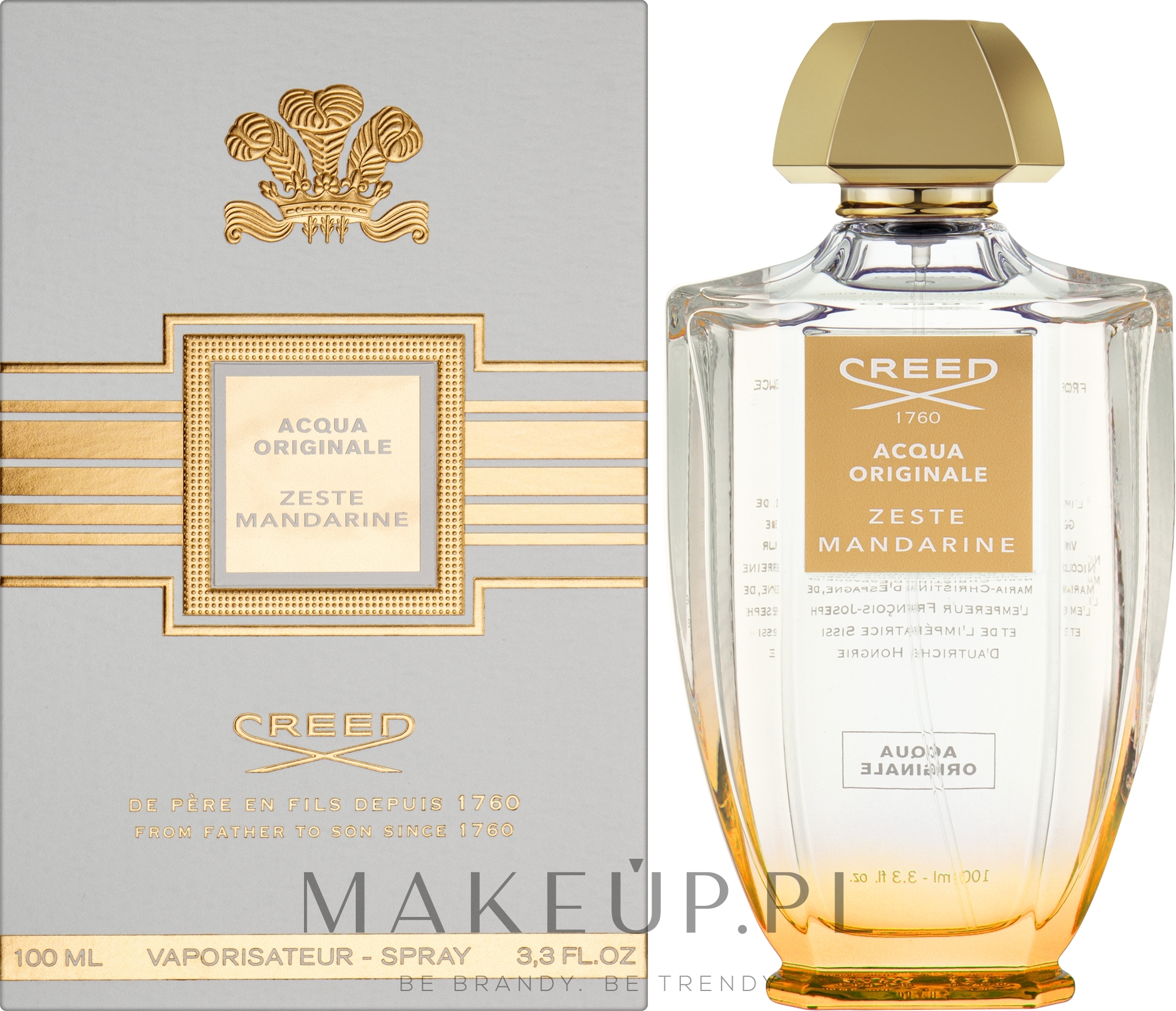 Creed Acqua Originale Zeste Mandarine - Woda perfumowana — Zdjęcie 100 ml