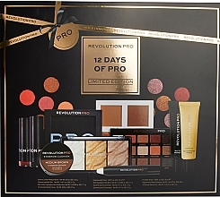 Kalendarz adwentowy, 12 produktów - Revolution Pro 12 Days Of Pro Gift Set  — Zdjęcie N2