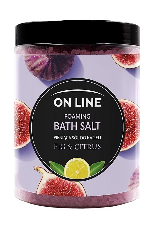 Sól do kąpieli Figi i owoce cytrusowe - On Line Fig & Citrus Bath Sea Salt  — Zdjęcie N1