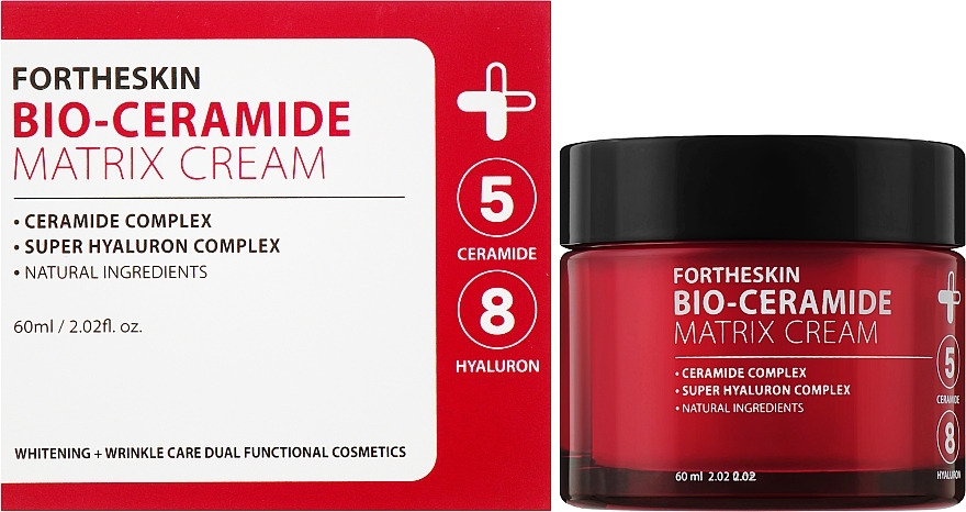 Krem do twarzy z ceramidami - Fortheskin Bio Ceramide Matrix Cream — Zdjęcie N3