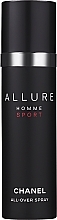 Chanel Allure Homme Sport All-Over Spray - Spray do ciała — Zdjęcie N2