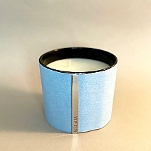 Ozdobne etui na świecę w szkle 500 g, Canvas - Belaia Candle Reversible Sleeve — Zdjęcie N2