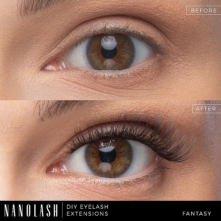 Sztuczne rzęsy - Nanolash Diy Eyelash Extensions Fantasy — Zdjęcie N7